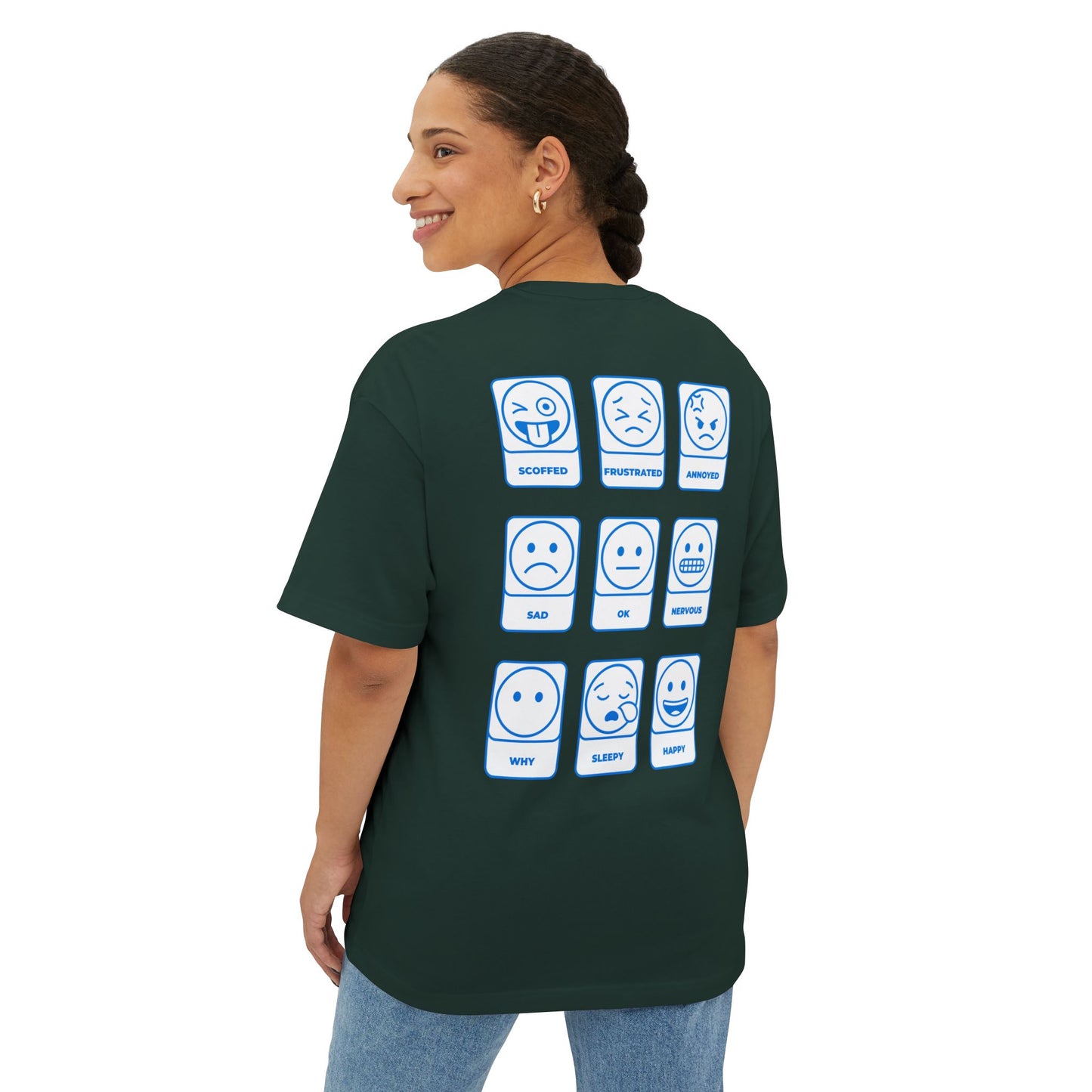 F&BPD - Emotions Oversized Tee – Expression & Emotional Awareness Streetwear