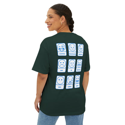 F&BPD - Emotions Oversized Tee – Expression & Emotional Awareness Streetwear