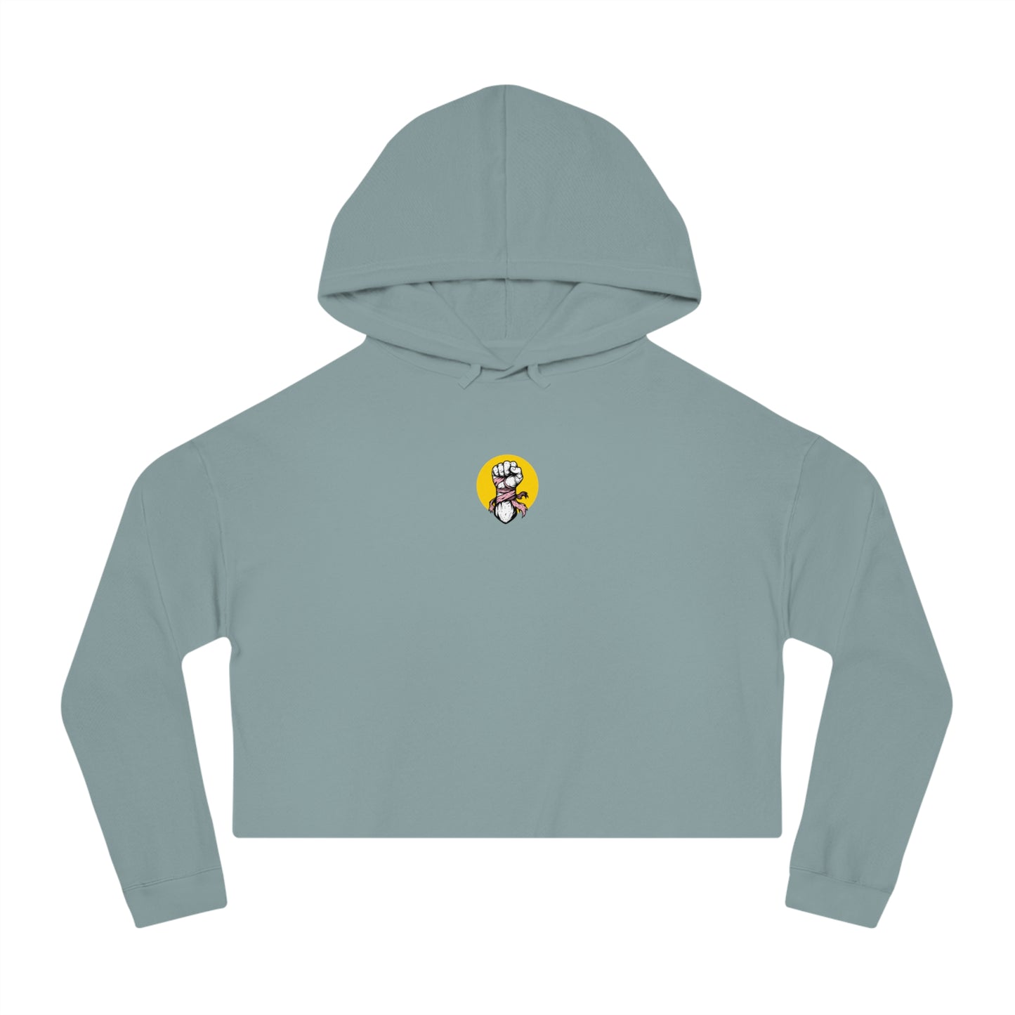 Cropped Hooded Sweatshirt: Stay Hopeful