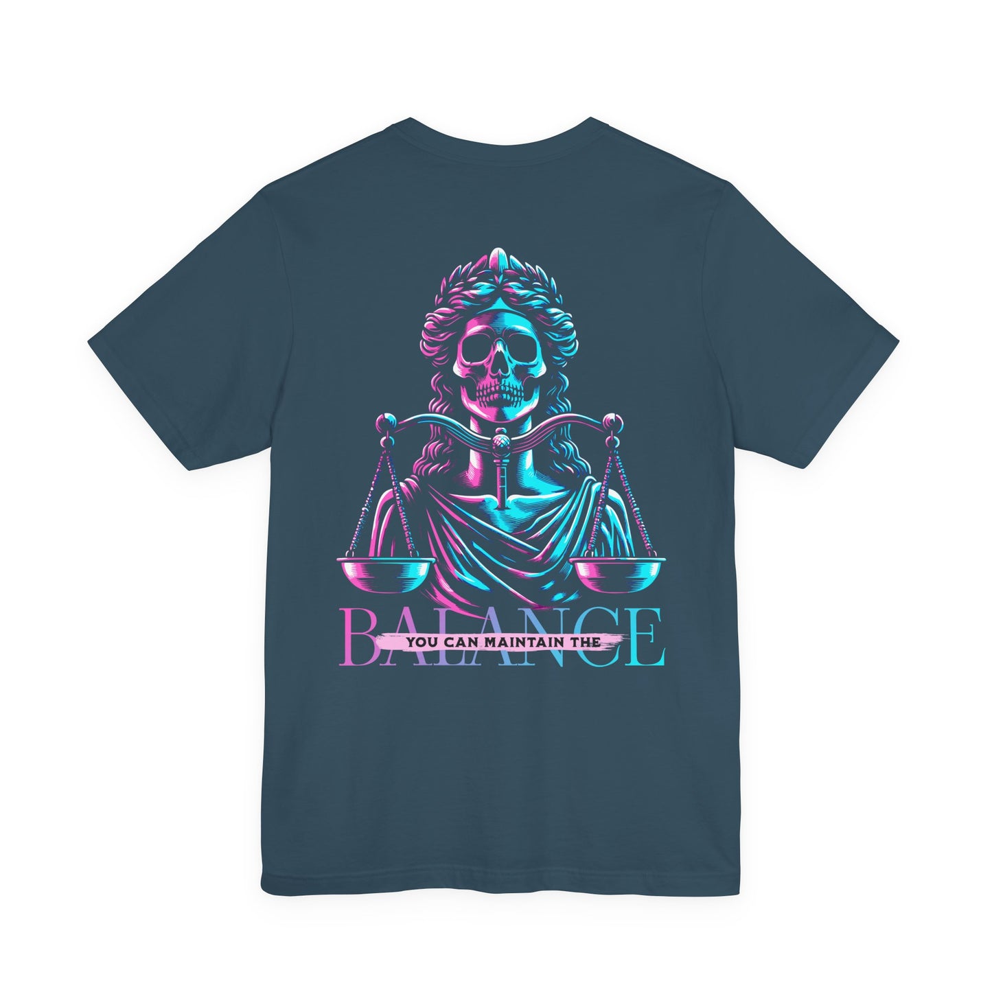 F&BPD - Unisex T-shirt - Maintain the Balance Tee – Mindfulness & Wellness Statement Shirt