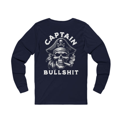 Captain Bullshit - Unisex Long Sleeve T-Shirt