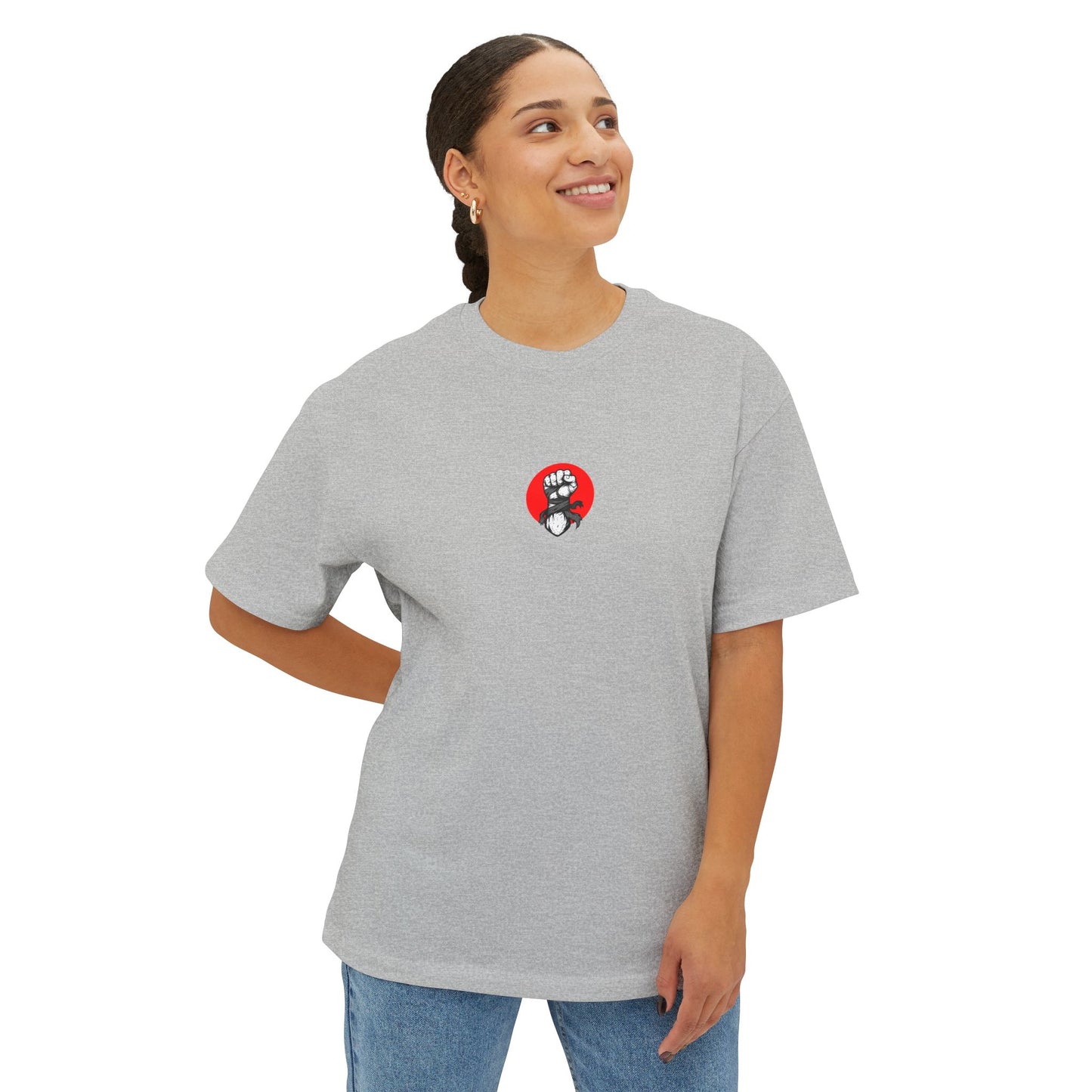F&BPD - I Fought for Confidence Oversized Tee – Empowerment Streetwear