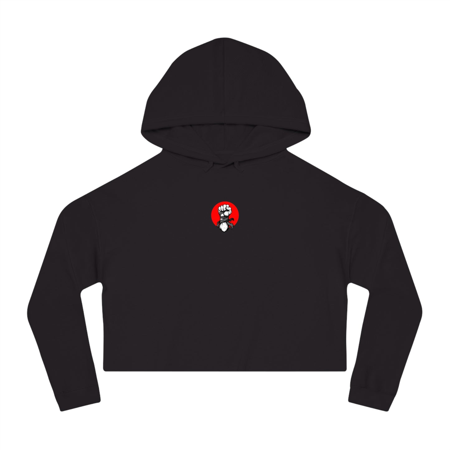 Captain Bullshit Cropped Hoodie – Funny Women’s Statement Hoodie