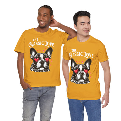 FPD - Unisex T-shirt - Pug Classic Love Tee – Cute Dog Lover Statement Shirt