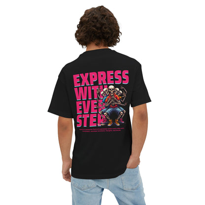 F&BPD - Express With Every Step Oversized Tee – Statement Streetwear