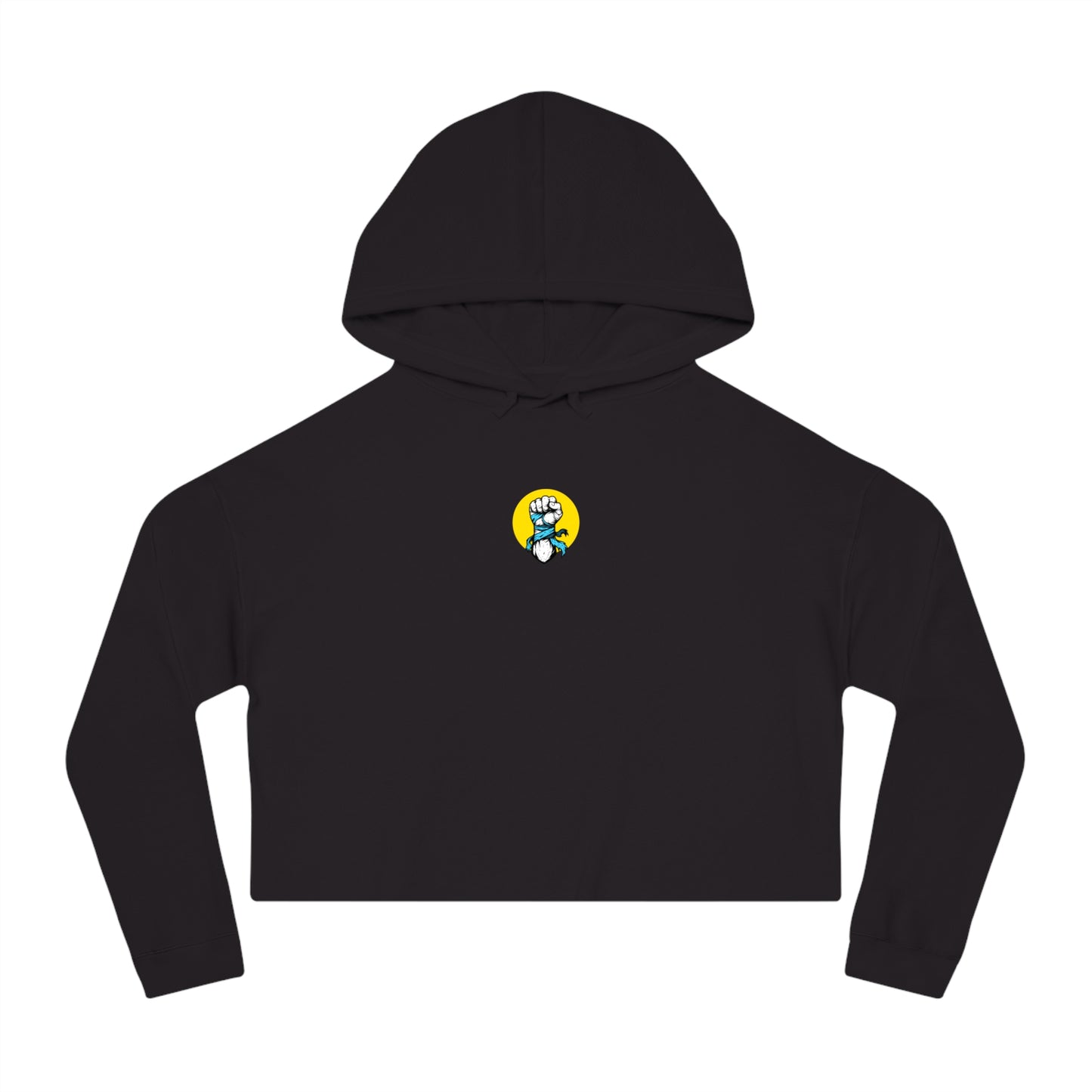 Bullying is NOT okay - Cropped Hooded Sweatshirt