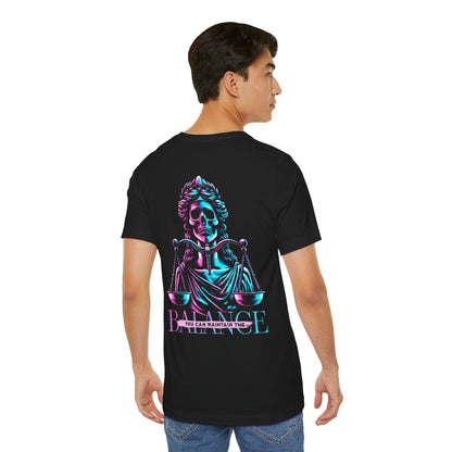 F&BPD - Unisex T-shirt - Maintain the Balance Tee – Mindfulness & Wellness Statement Shirt