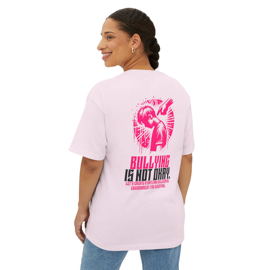 F&BPD - Bullying is NOT okay - Unisex Oversized T-shirt