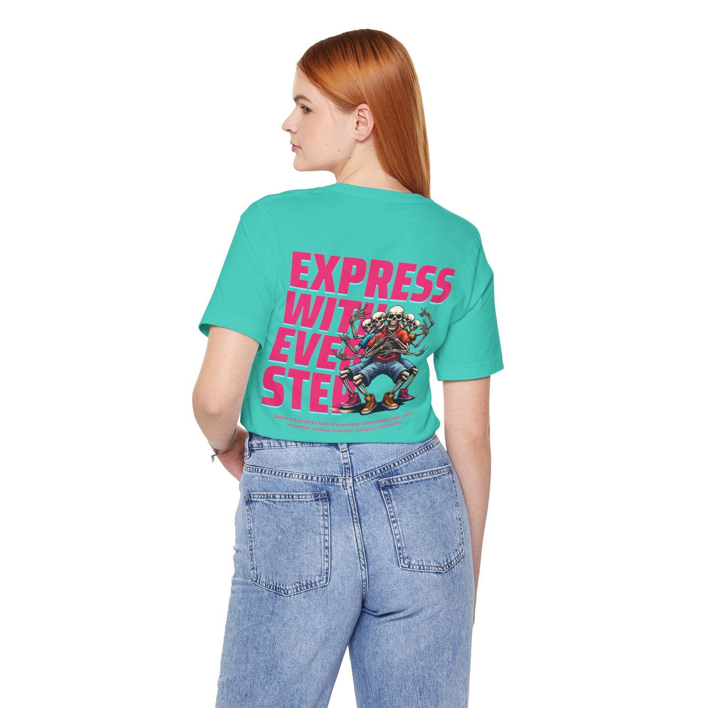F&BPD - Unisex T-shirt - Express With Every Step Tee – Self-Expression Statement Shirt