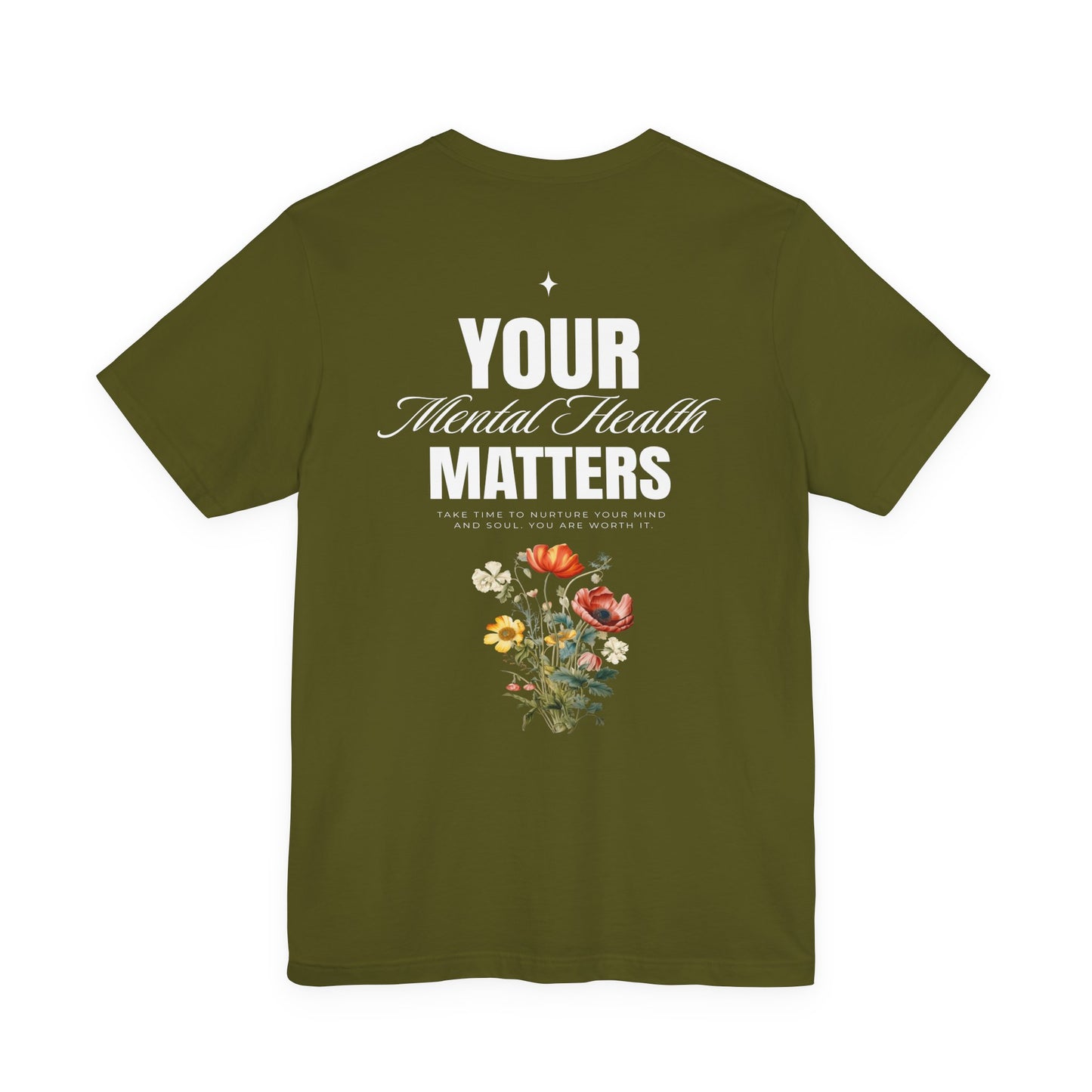 F&BPD - Unisex T-shirt - Your Mental Health Matters Tee – Awareness & Support Statement Shirt
