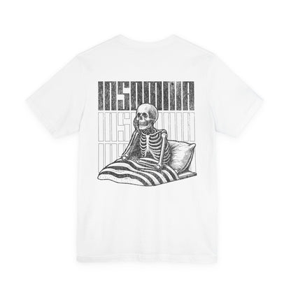 F&BPD - Unisex T-shirt - Insomnia Tee – Late Night Mind Battle Statement Shirt