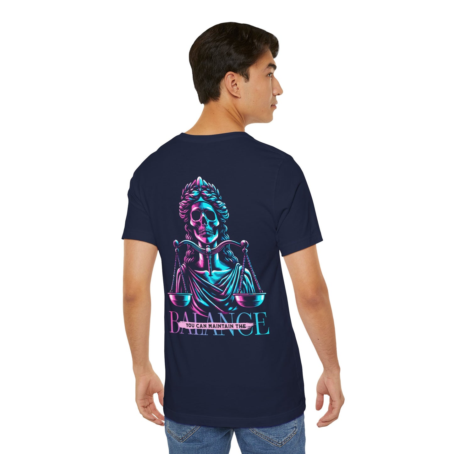 F&BPD - Unisex T-shirt - Maintain the Balance Tee – Mindfulness & Wellness Statement Shirt