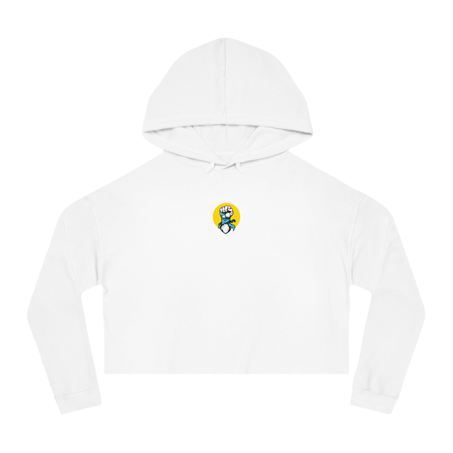 Bullying is NOT okay - Cropped Hooded Sweatshirt