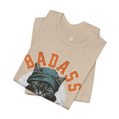 Badass Cat Dad Unisex T-Shirt – Funny Cat Lover Tee for Proud Pet Owners - FPD