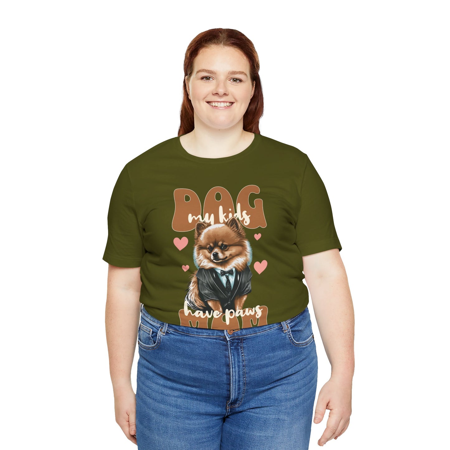 Dog Mom T-Shirt | Cute Pet Lover Unisex Tee - FPD