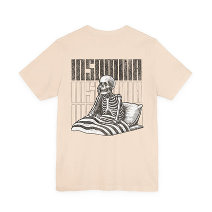 F&BPD - Unisex T-shirt - Insomnia Tee – Late Night Mind Battle Statement Shirt