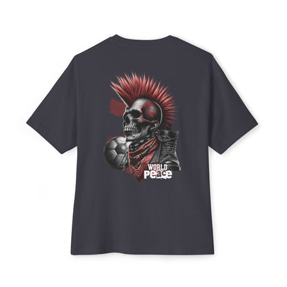 F&BPD - World Peace Oversized Tee – Hope & Unity Statement Shirt