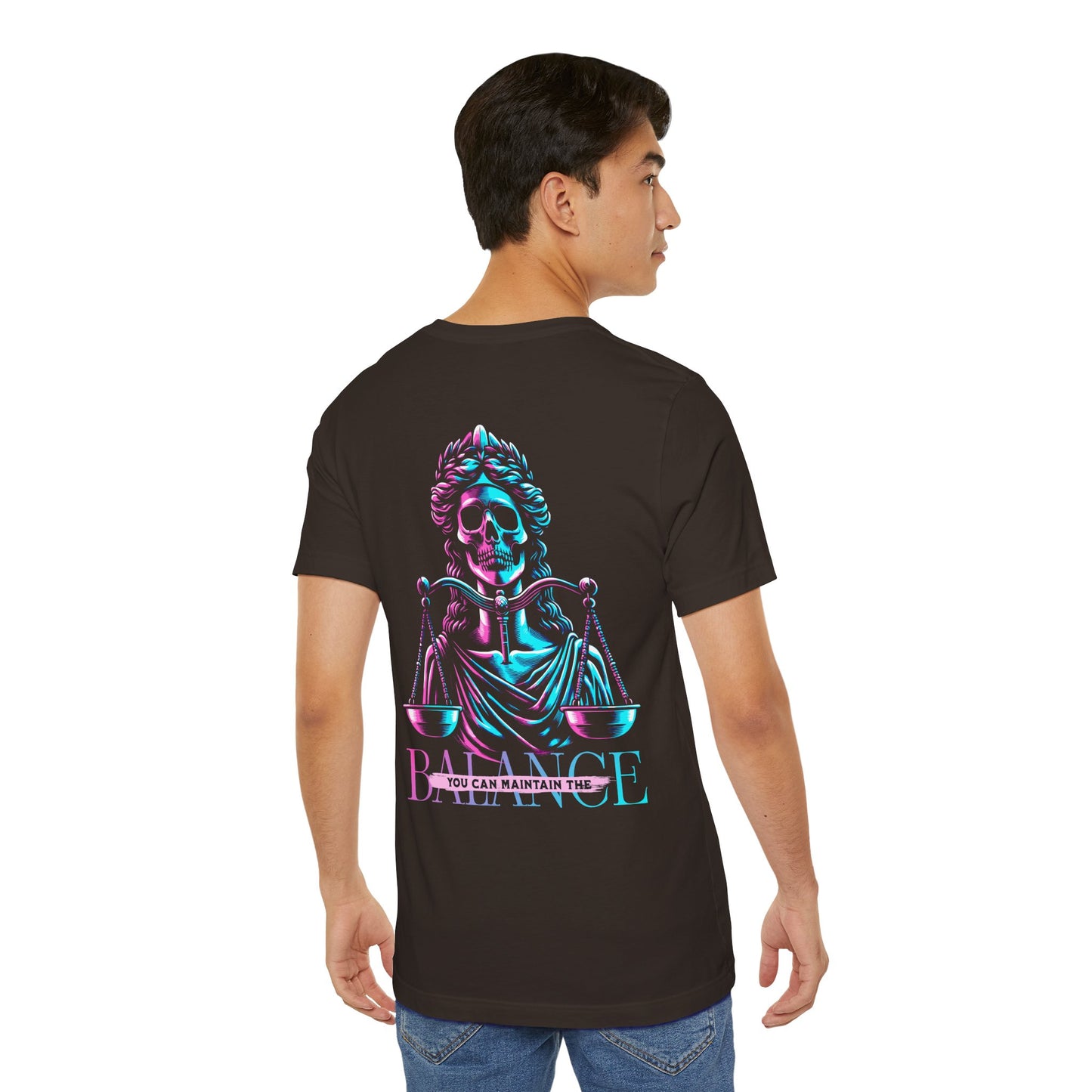 F&BPD - Unisex T-shirt - Maintain the Balance Tee – Mindfulness & Wellness Statement Shirt