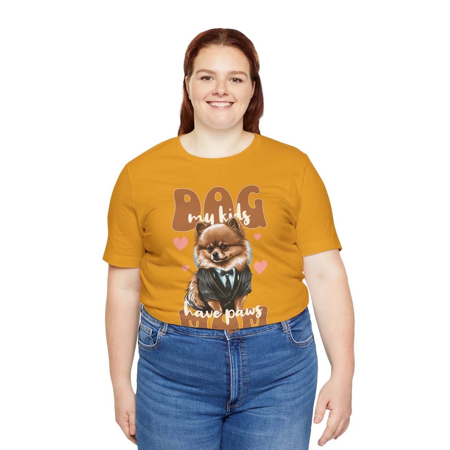 Dog Mom T-Shirt | Cute Pet Lover Unisex Tee - FPD