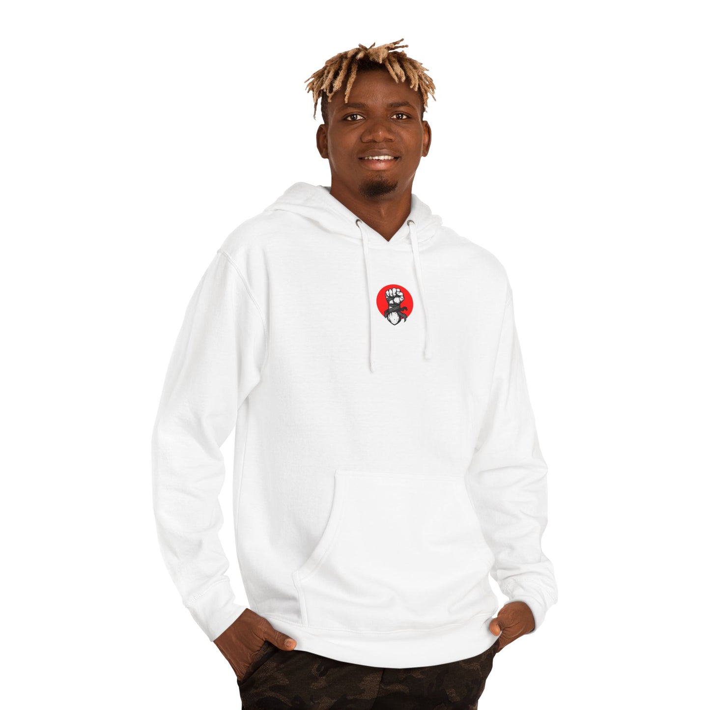 Unisex Hoodie: Fighter Survivor Still Here