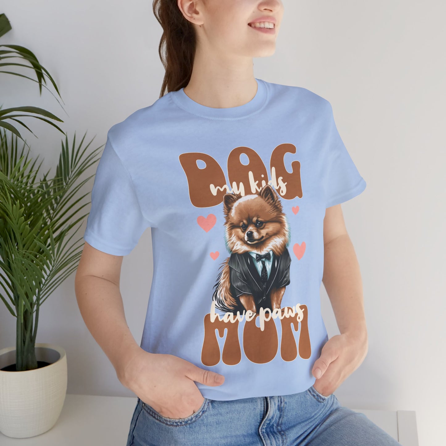 Dog Mom T-Shirt | Cute Pet Lover Unisex Tee - FPD