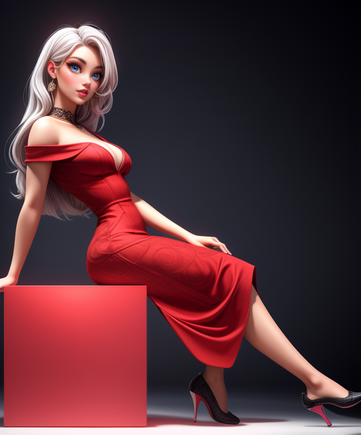 Dress Model 3 -