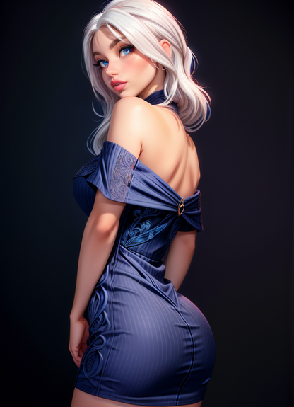 Dress Model 9 -