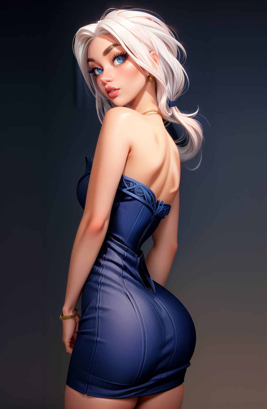 Dress Model 9 -