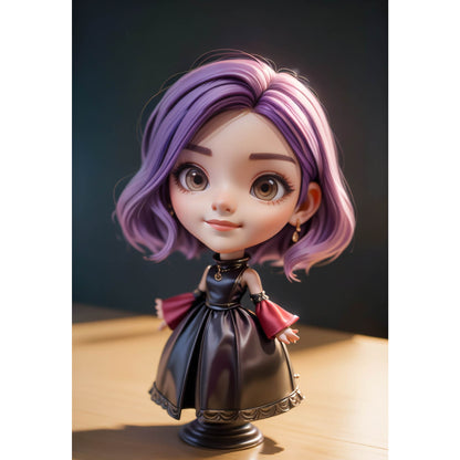 Custom Doll-Like A.I. Digitalized Arts: Transform Yourself into a Cute Miniature Figure