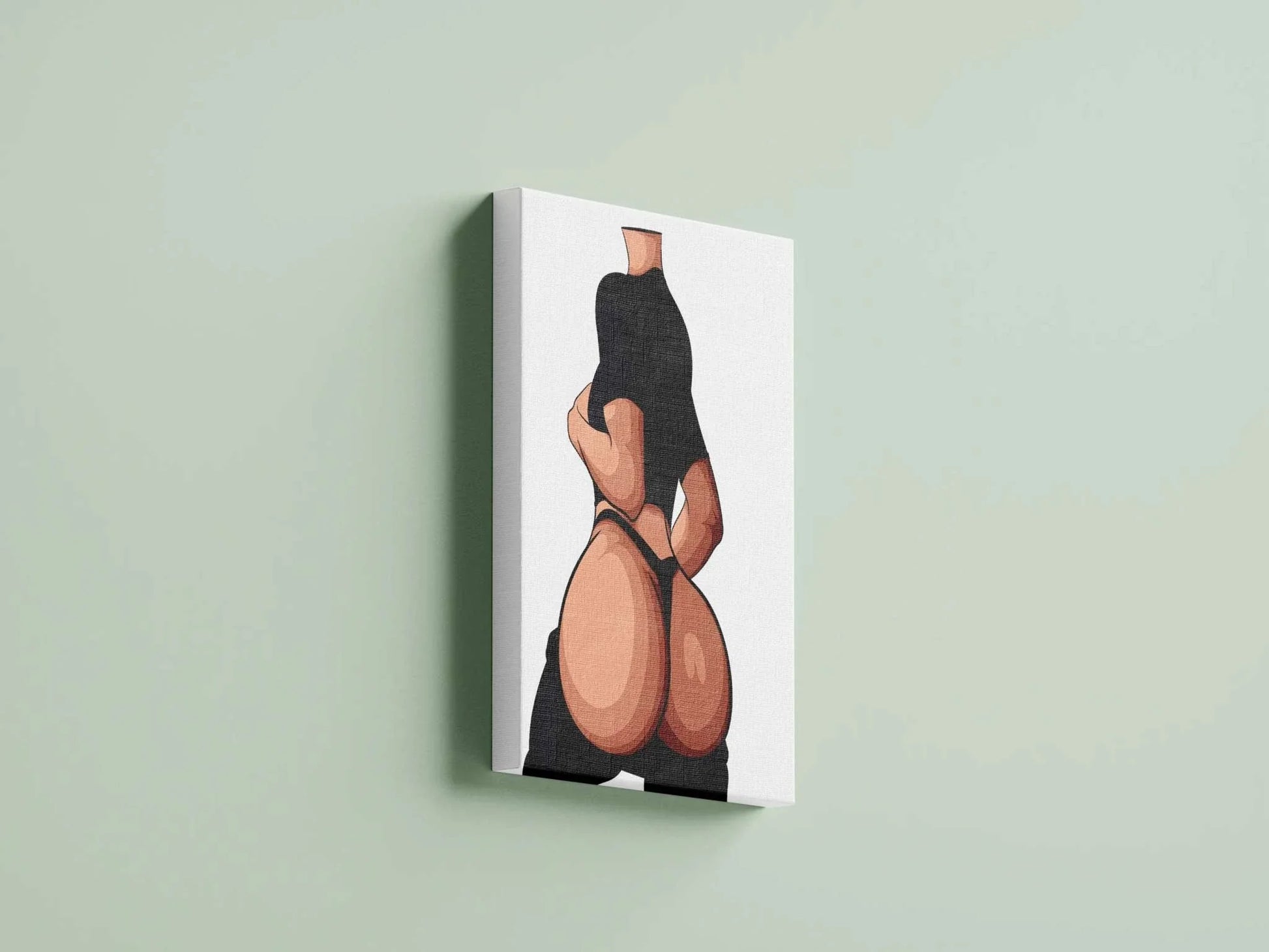 Bold digital artwork featuring dynamic shading and contours, titled "Baked Art - Model 102".