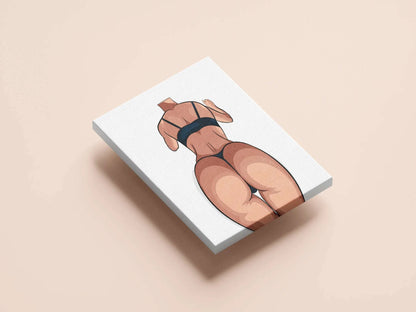 Model 49 digital artwork with dynamic proportions and vibrant colors.