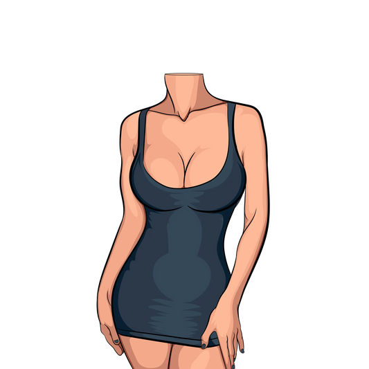 Baked Art - Model 80 digital illustration featuring sleek, modern aesthetics in lingerie.