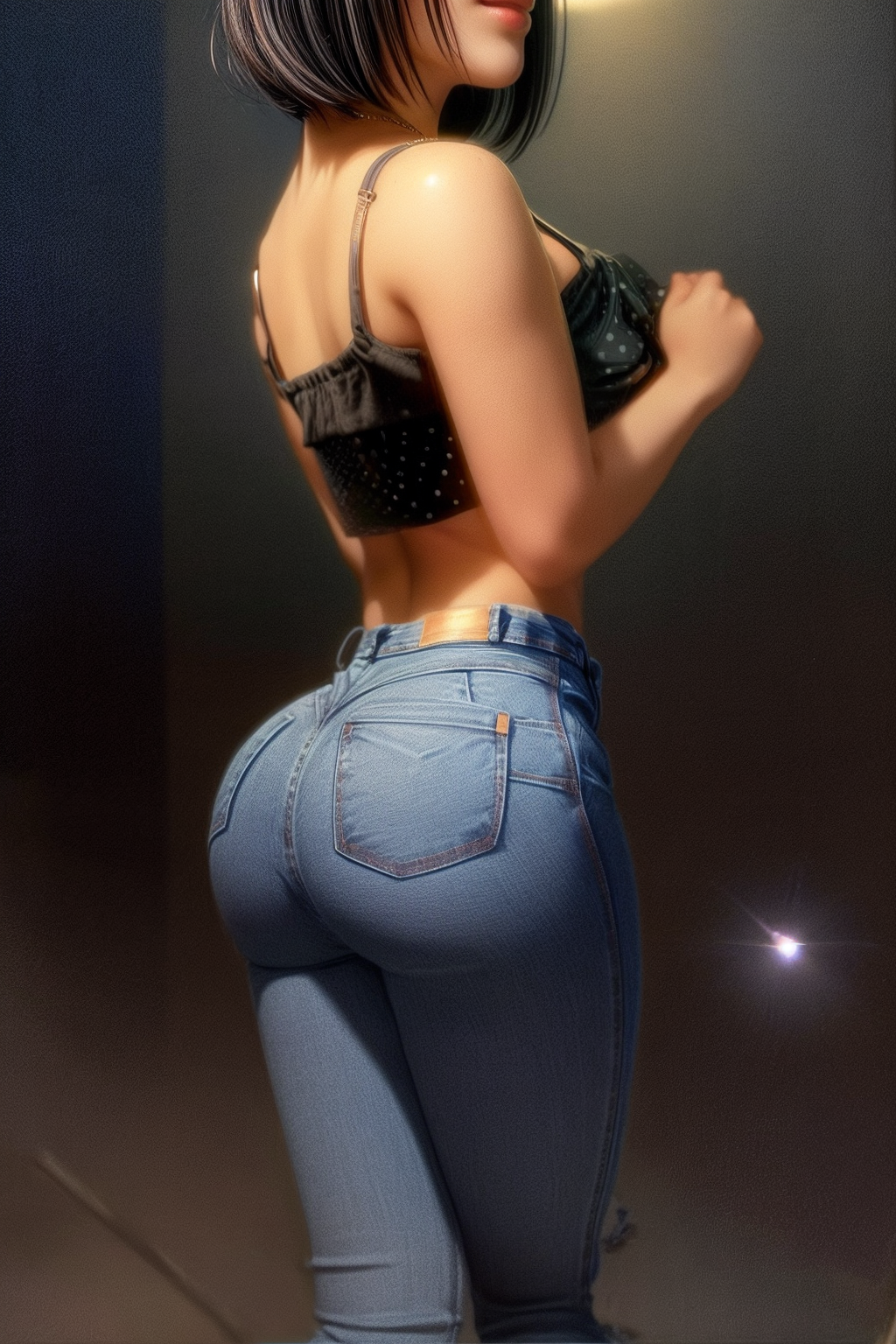 Denim-Jeans model 7 -