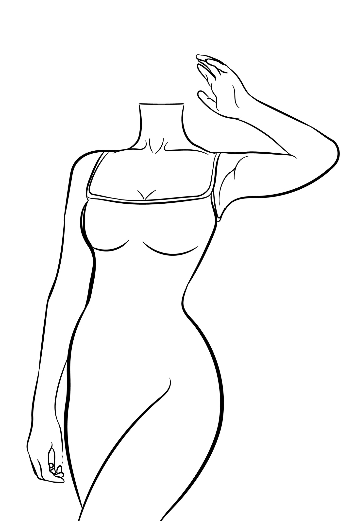 Line Art - Dress 10