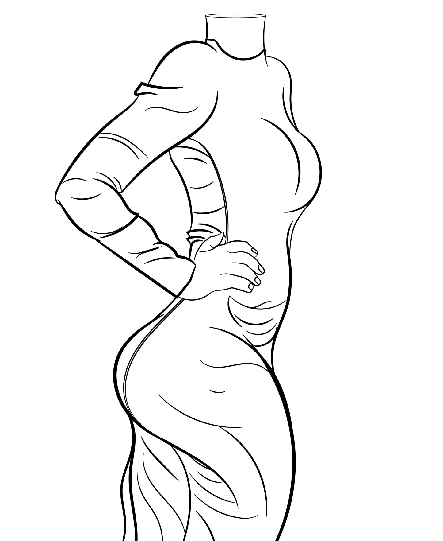 Line Art - Dress 5