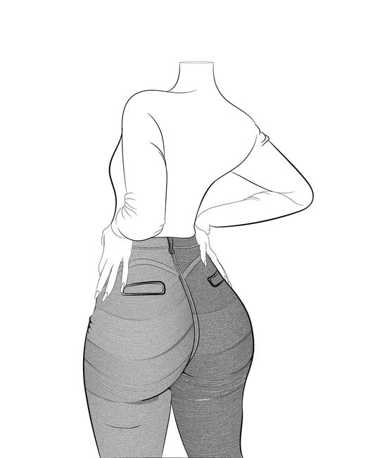 Line Art - Jeans Denim Model 60