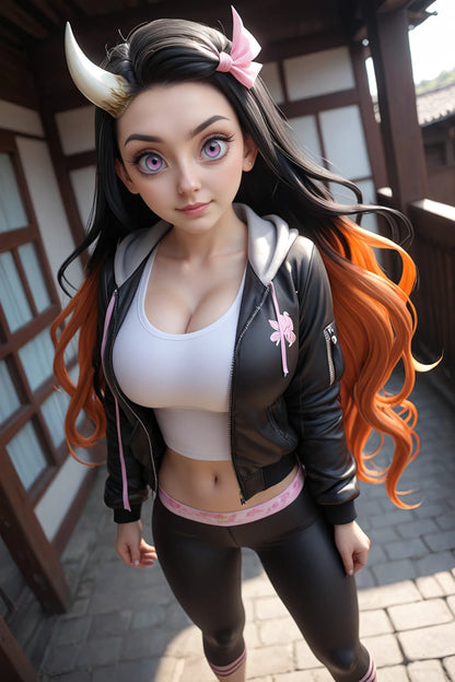 LoRA: DABNezukoHamada - Professional Hyper-Realistic Awakened Blossom